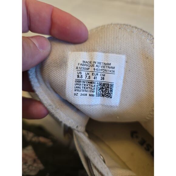 Converse Chuck Taylor All Star Move Platform Womens 9.5 Sneakers Black A12309F - Picture 8 of 16